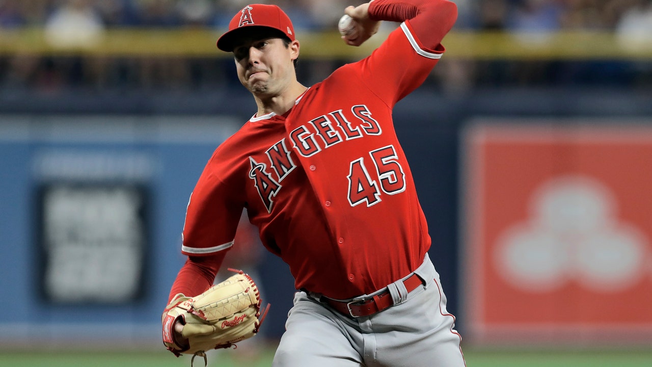 Heavy-hearted Angels win their 1st game after Skaggs' death